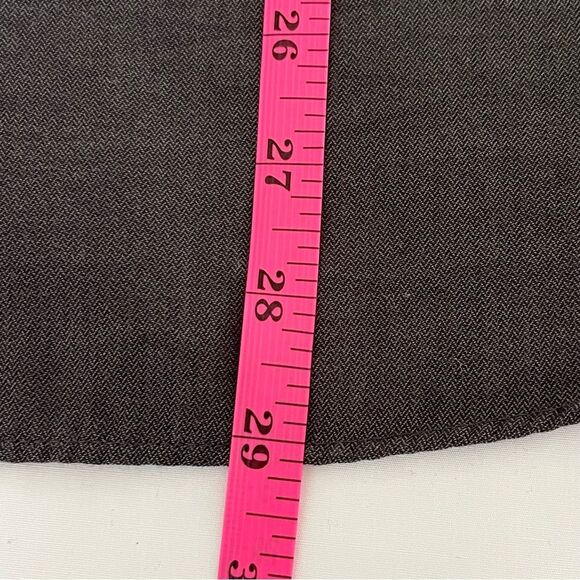 Van Heusen Slim Fit Button Down Long Sleeve Shirt in Dark Grey Size XL 17-17 1/2 - Picture 10 of 11